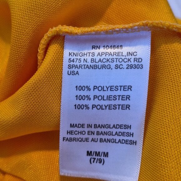 Boston Bruins women's juniors 7-9 medium gold long sleeved shirt 2 tiny flaws - Picture 8 of 8